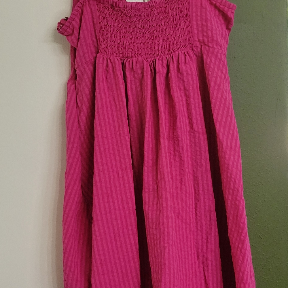 Forever 21 Vibrant Pink Juniors Casual Dress